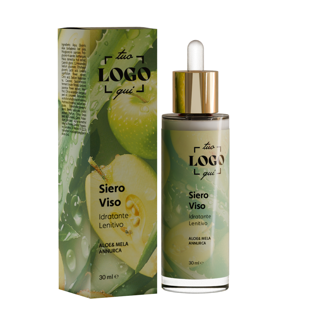 SIERO VISO ALOE PROFUMO LIMONE E NOCCIOLA